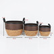 Straw Basket Set 3 Pcs